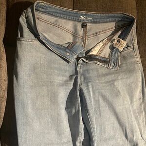 INC International Concepts Women's Denim Straight Leg Jeans